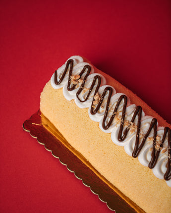 Nutella & Hazelnuts Swiss Roll