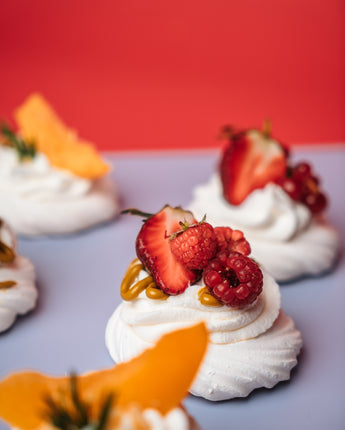 The Mini Pavlova Nests