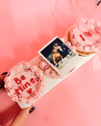 Valentines Day Edible Cupcake Trio