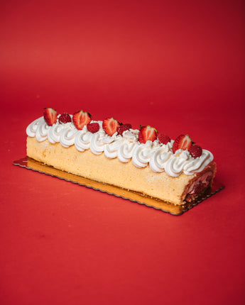 Strawberry Swiss Roll