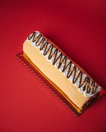 Nutella & Hazelnuts Swiss Roll