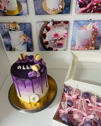 THE PARTY OFFER JUNIOR - (CAKE+ CAKE POPS + COOKIES + CUPCAKES)