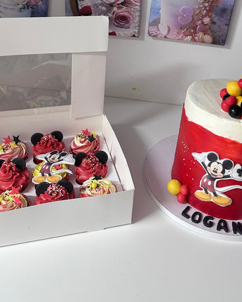 THE PARTY OFFER JUNIOR - (CAKE+ CAKE POPS + COOKIES + CUPCAKES)