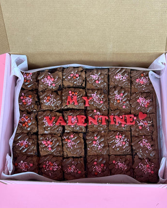 Valentine’s Day Brownie Box