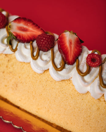 Pistachio Swiss Roll