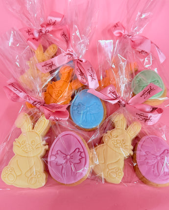 Easter Bunny and Egg Sugar Cookies