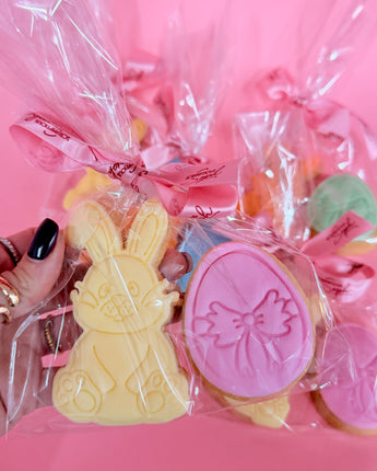 Easter Bunny and Egg Sugar Cookies