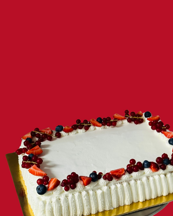 The Sponge Gateaux with Fresh Cream