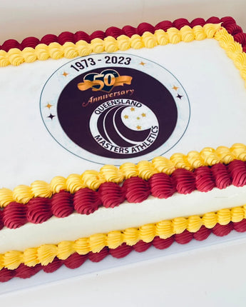 Corporate Logo Cakes - CALL ON 99467977 TO BOOK